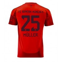 Bayern Munich Thomas Muller #25 Fußballbekleidung Heimtrikot 2024-25 Kurzarm